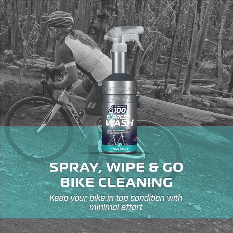 Formula 100 Quick Clean Express Bike Wash – On-the-Go Cleaning for Bicycles & Electric Bikes – Gentle, Effortless, Protects & Preserves Finish - Image 4